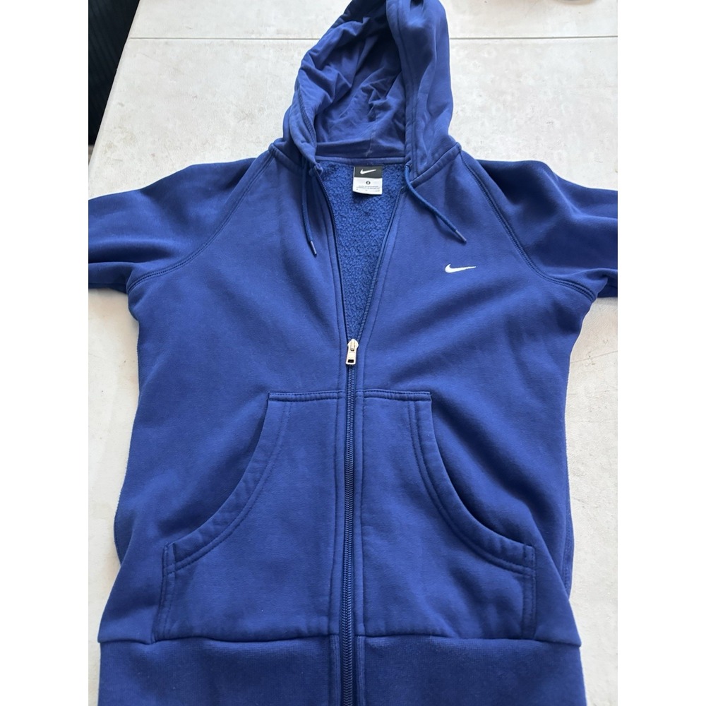 Nike The Athletic Department Full Zip Hoodie‎ Navy Blue Women's S